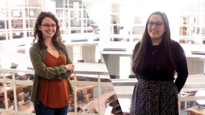 Profile photos of Mona O'Brien and Amber Hinde