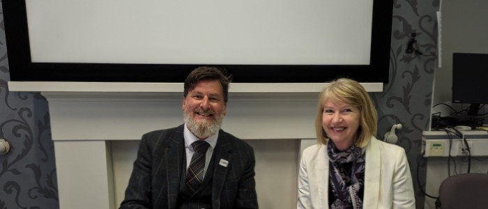 Bruce Adamson and Ann Skelton