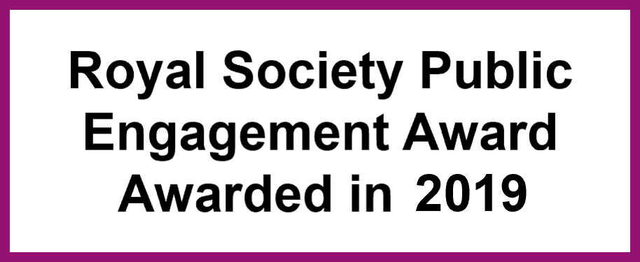 Royal Society Public Engagement Fund Award 2019, The Royal Society, London 