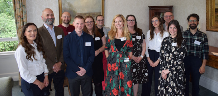 photograph of all members of the new 2023 shadowboard