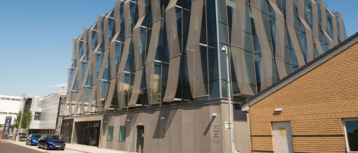 Exterior of the building of the Imaging Centre of Excellence