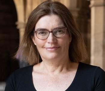 Nicola McEwen standing with cloisters behind her Source: Craig Elmer-white