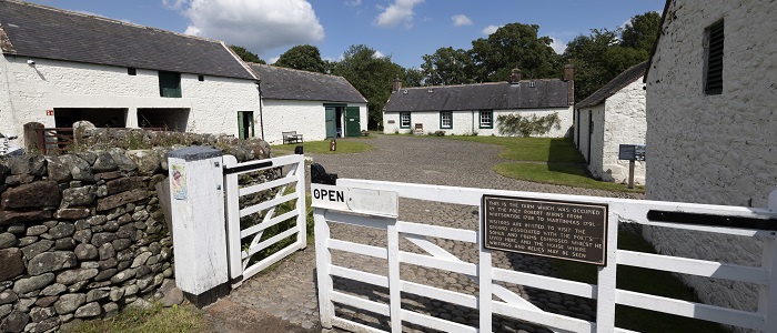 An image of the outside of Ellisland Farm. Credit Martin Shields