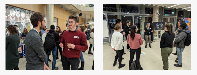 Images of the PACMAN event held at the Advanced Research Centre at the University of Glasgow.