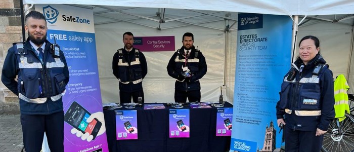 Campus Security at Open Day
