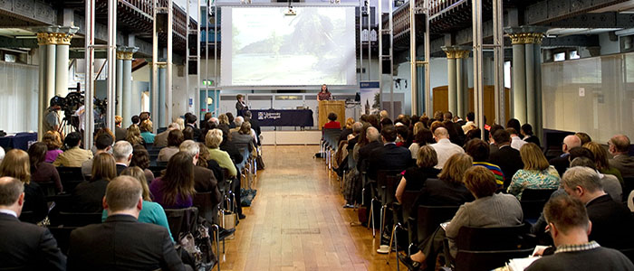 Audience at a university event