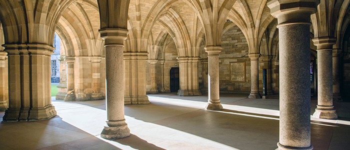 Cloisters and shadows photograph