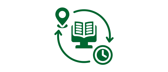 Flexible learning icon