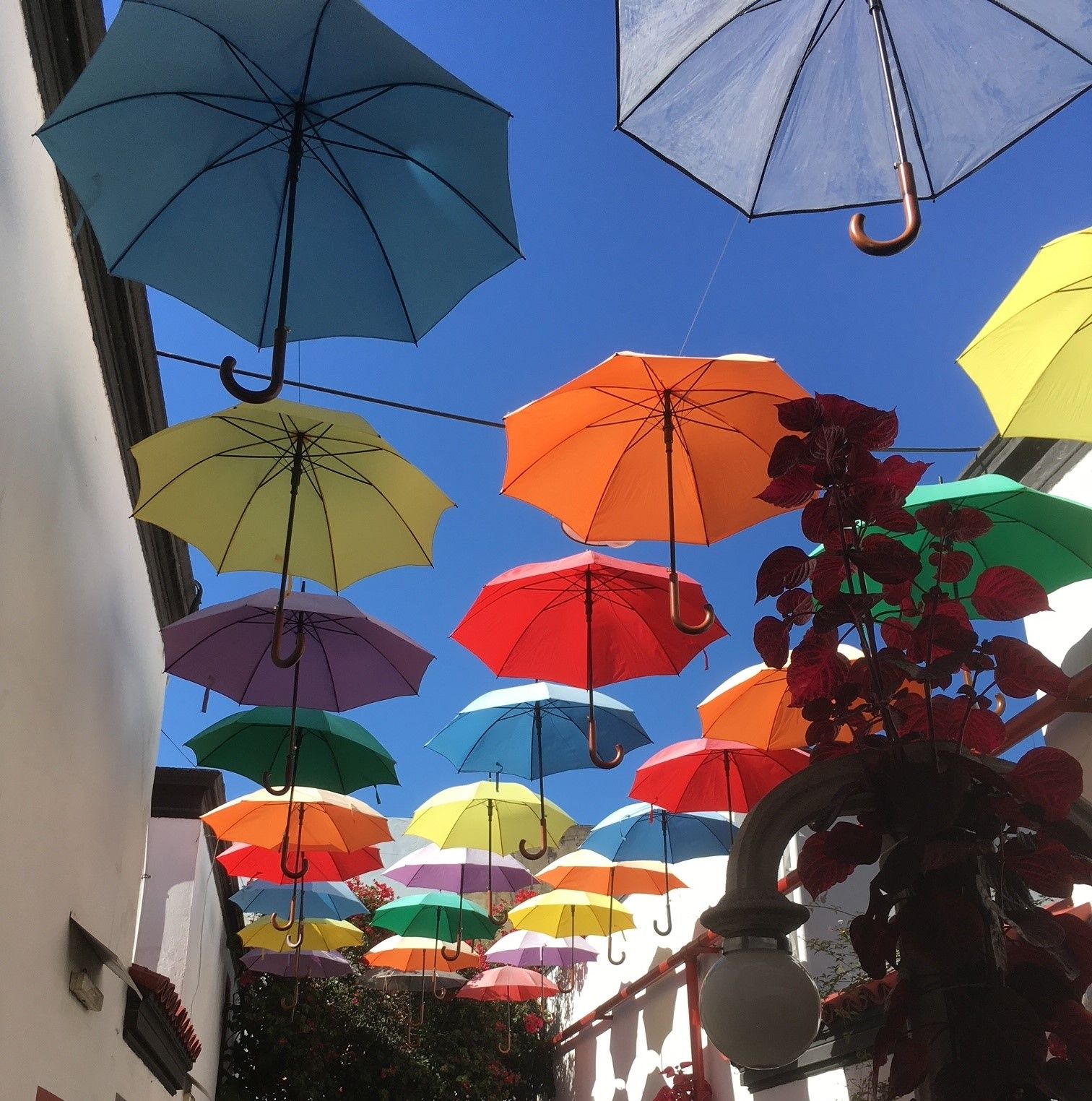 Colourful street Buenos Aires