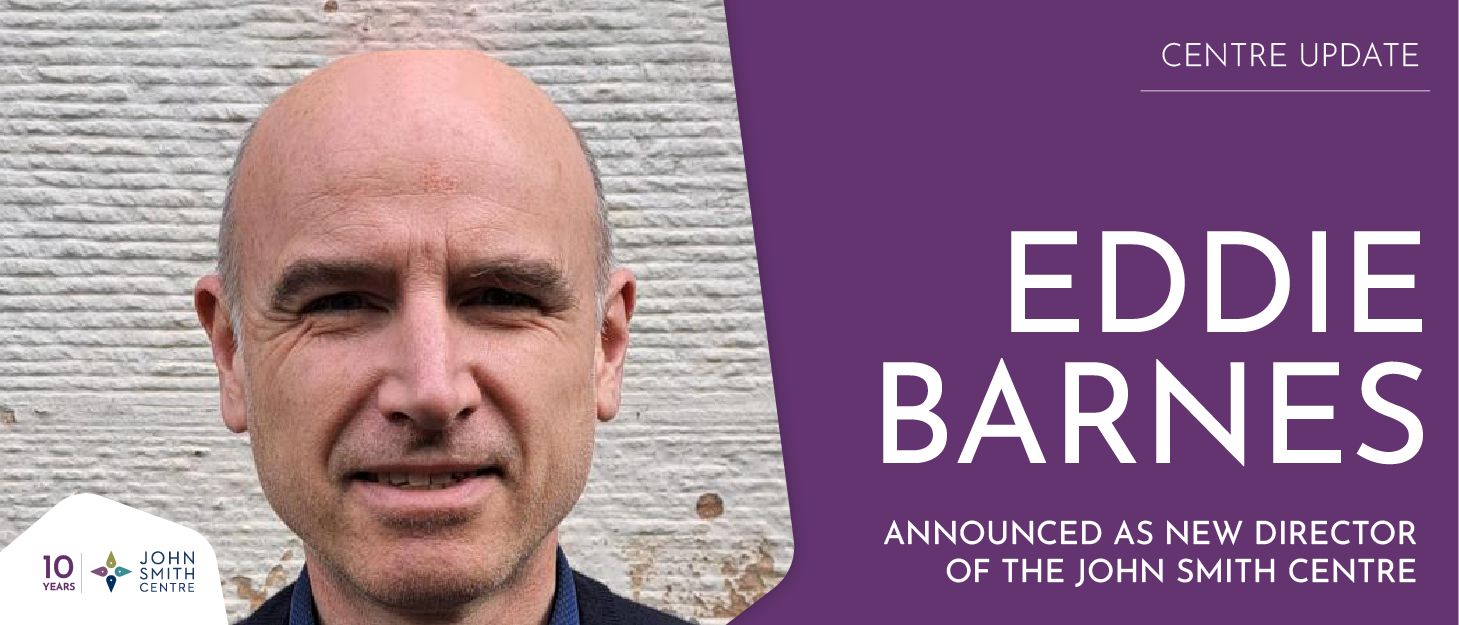 Eddie Barnes new director of John Smith Centre