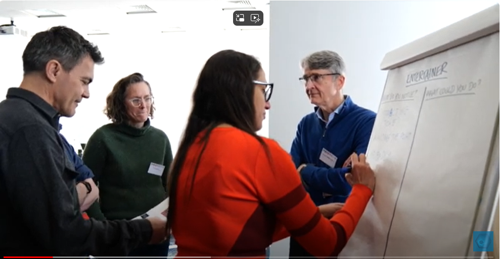 Supervisors chatting