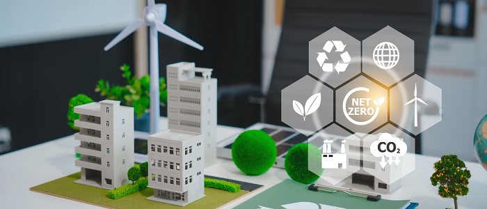Net Zero city layout