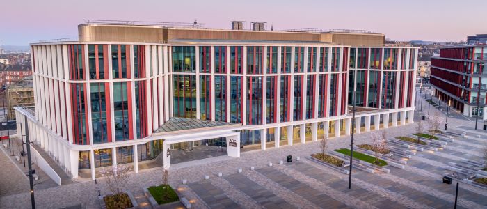 The Advanced Research Centre at dusk