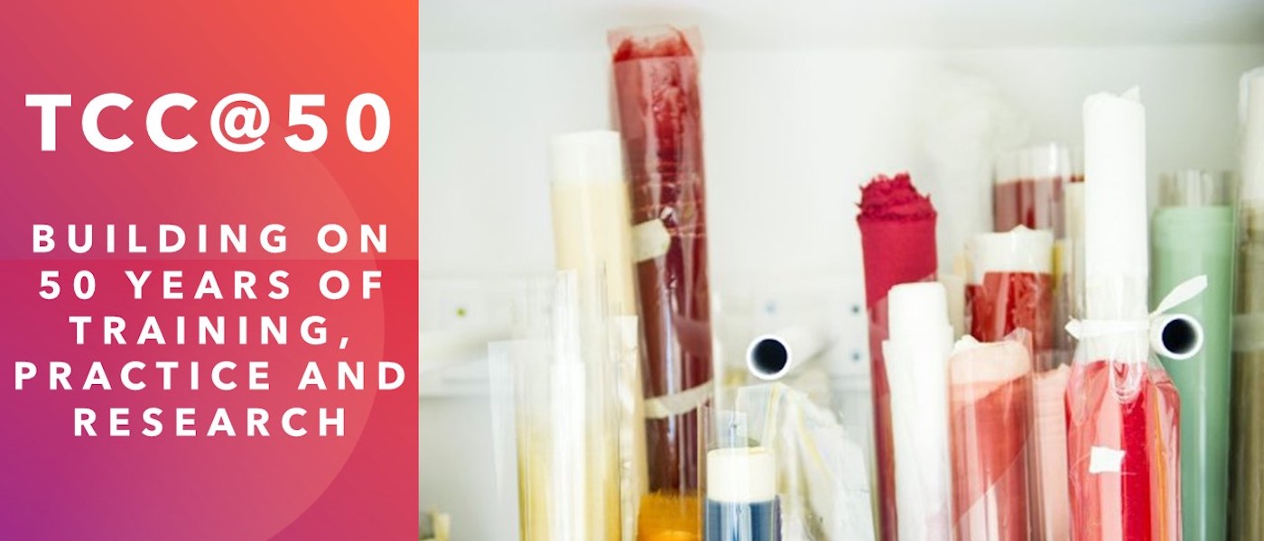 Textile Conservation Centre at 50 years Conference Banner