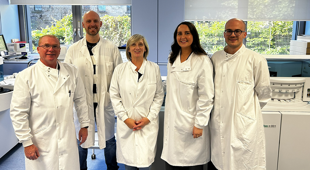 Steven Etherson, Professor Paul Welsh, Elaine Butler, Ellen MacDonald, Dr Jack Beazer