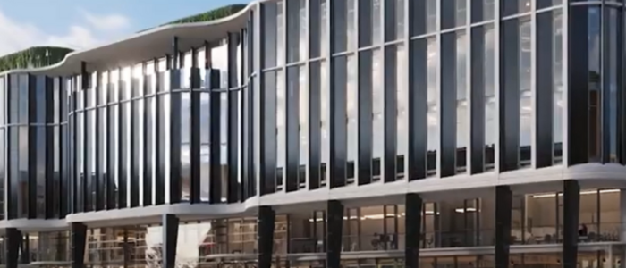 Artist impression of Keystone Building, University of Glasgow