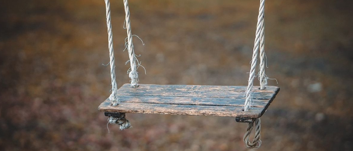 Stock image of swing