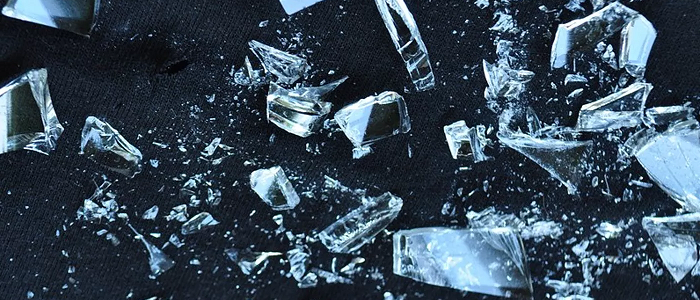 Broken glass
