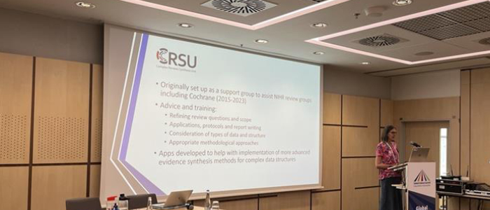CRSU presents at GES 2024 in Prague.