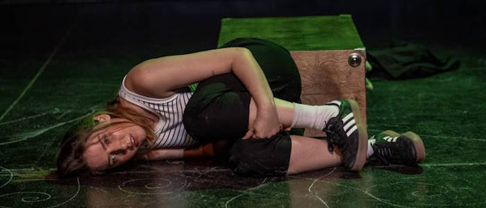 Büke Erkoç performing in The Future Looks Bright