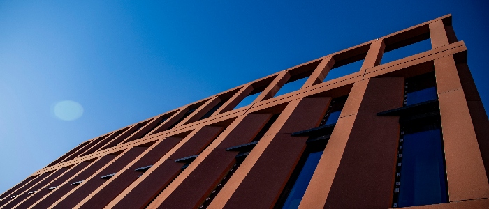 External view of the Adam Smith Building at the University of Glasgow