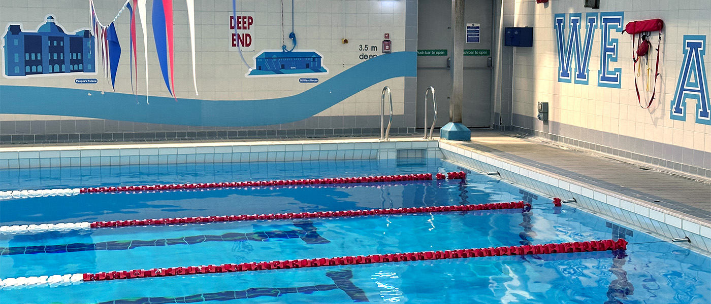Image of the Stevenson Building pool deep end