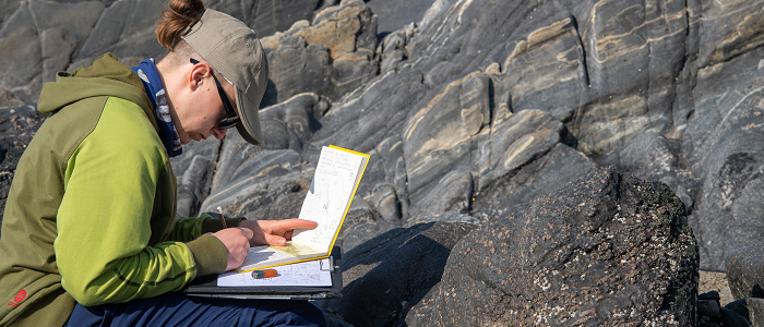 Field trip researcher Isle of Mull