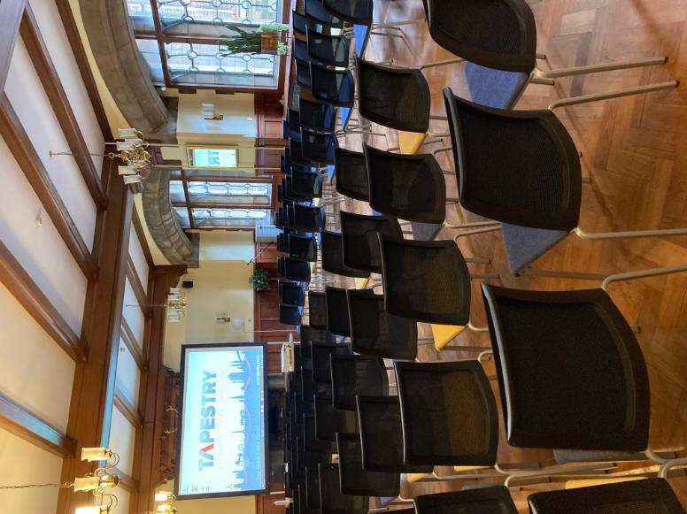 One A The Square set up theatre style