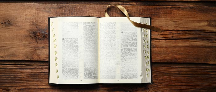 Open bible