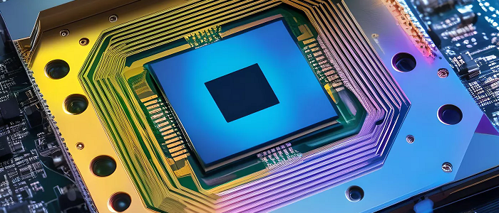 Electronics chip