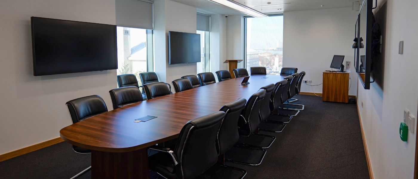 Large meeting room in the Clinical Innovation Zone