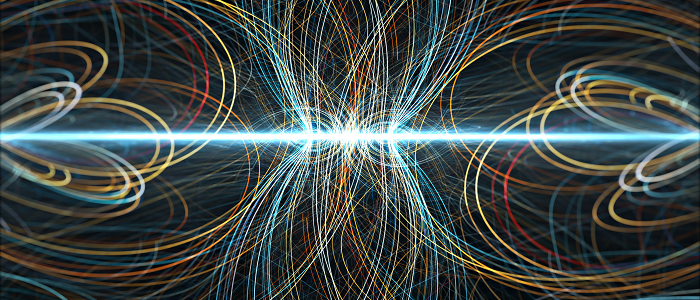 illustration of quantum mechanics waves