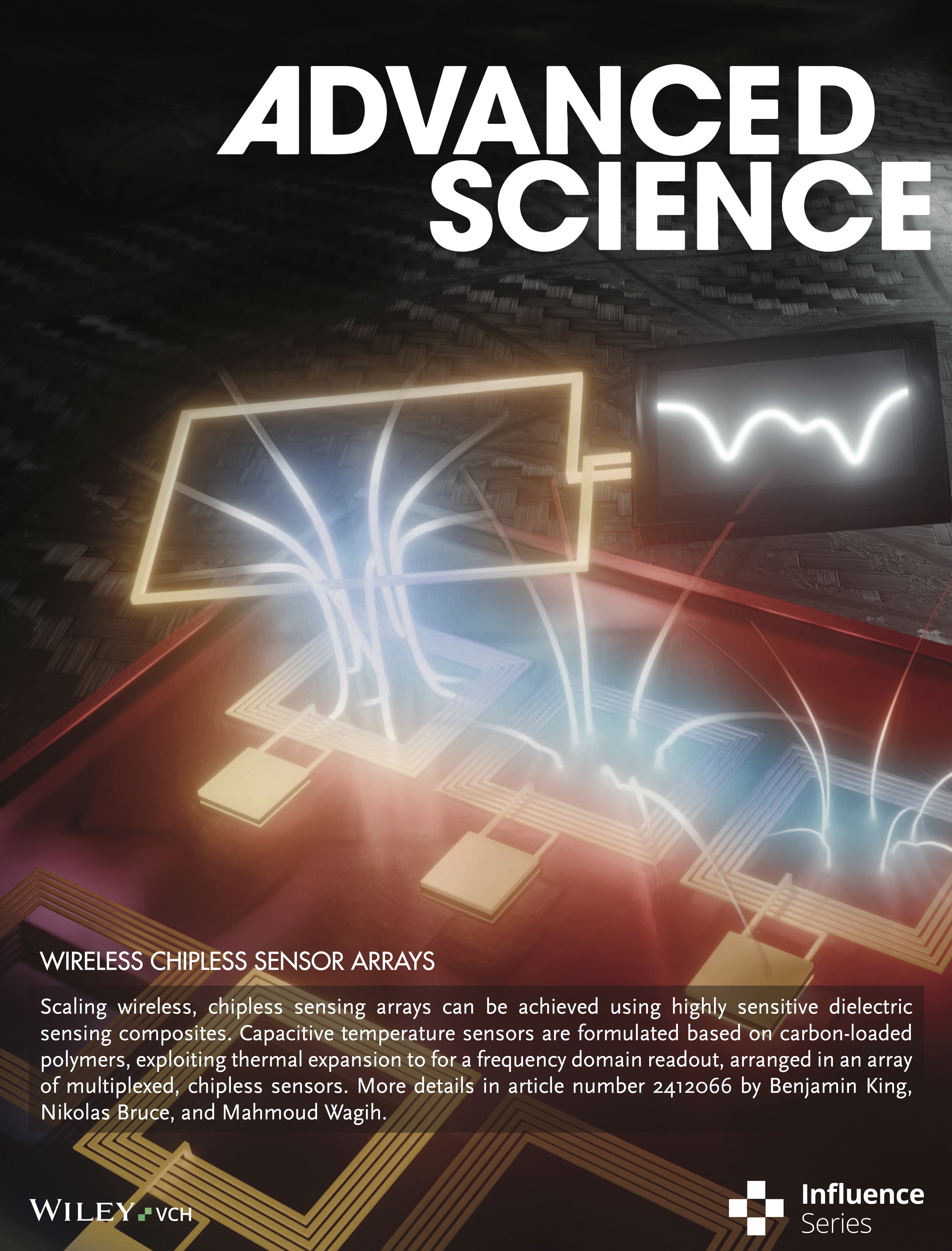 Mahmoud Wagih Advanced Science front cover