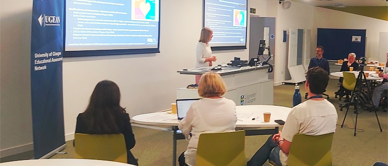 People attending a UGEAN seminar