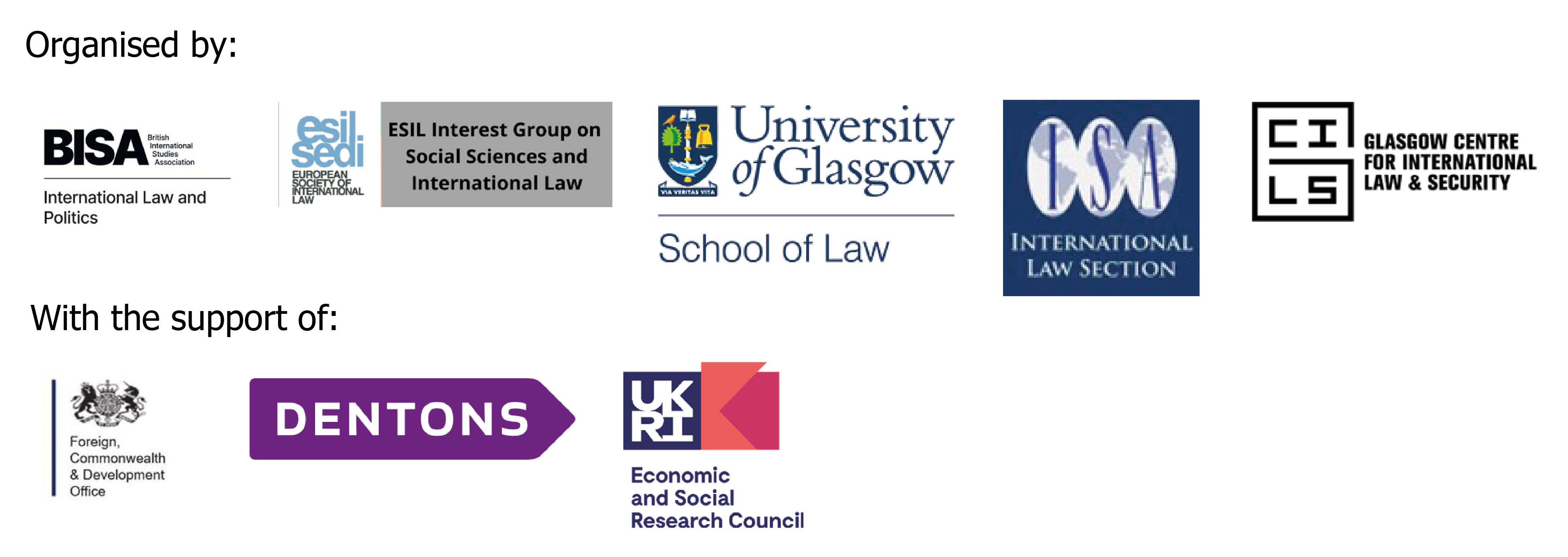 Logos of lecture sponsors