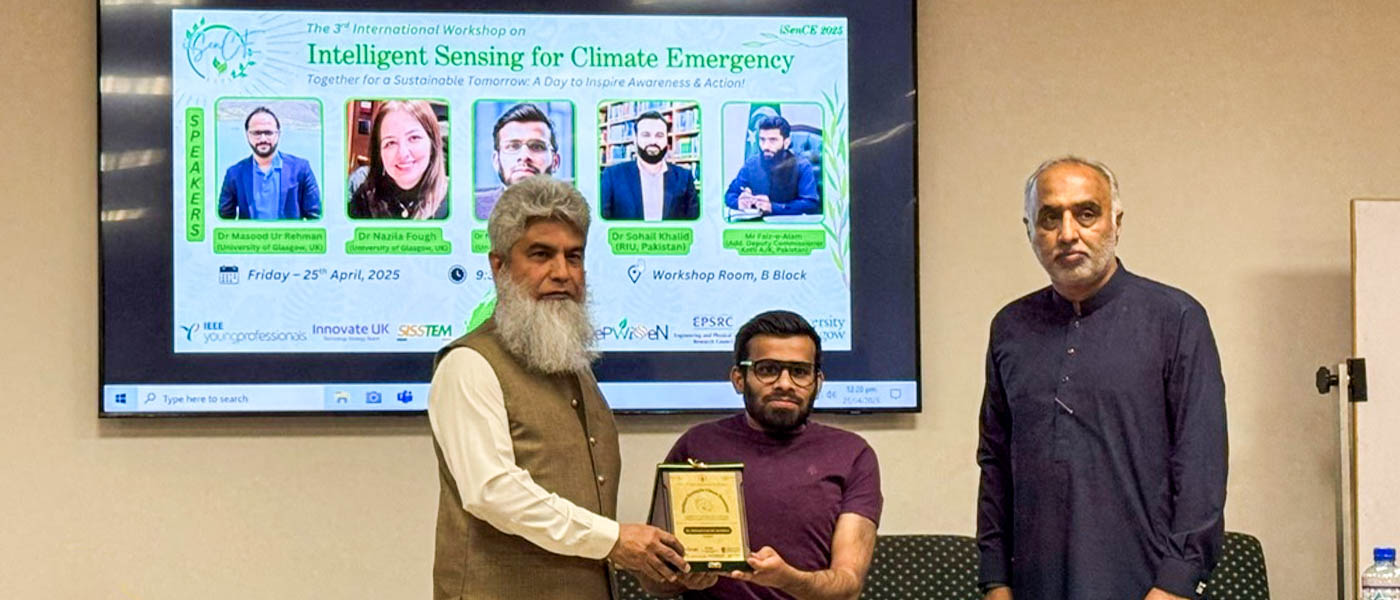 Three speakers at the SISSTEM workshop