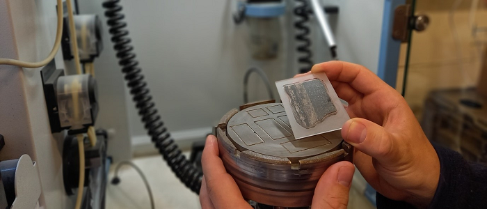 rock or sediment analysis