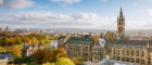 General view of University of Glasgow and Tower