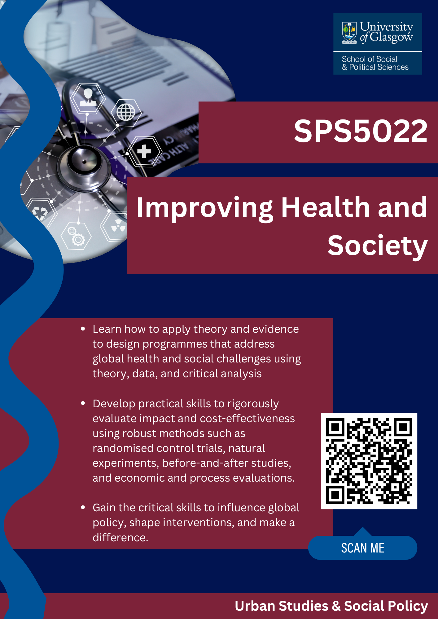 Course description for Improving Health & Society