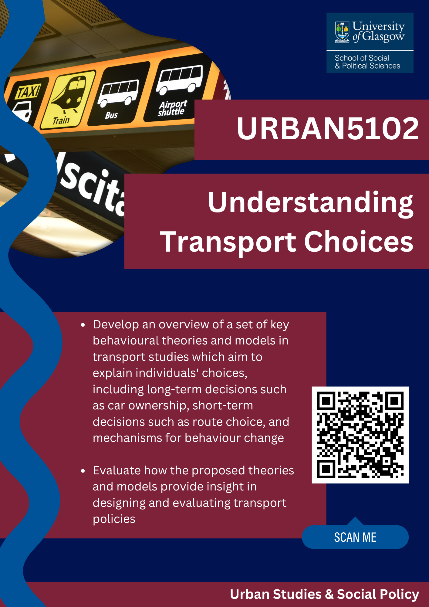 Course description for Understanding Transport Choices