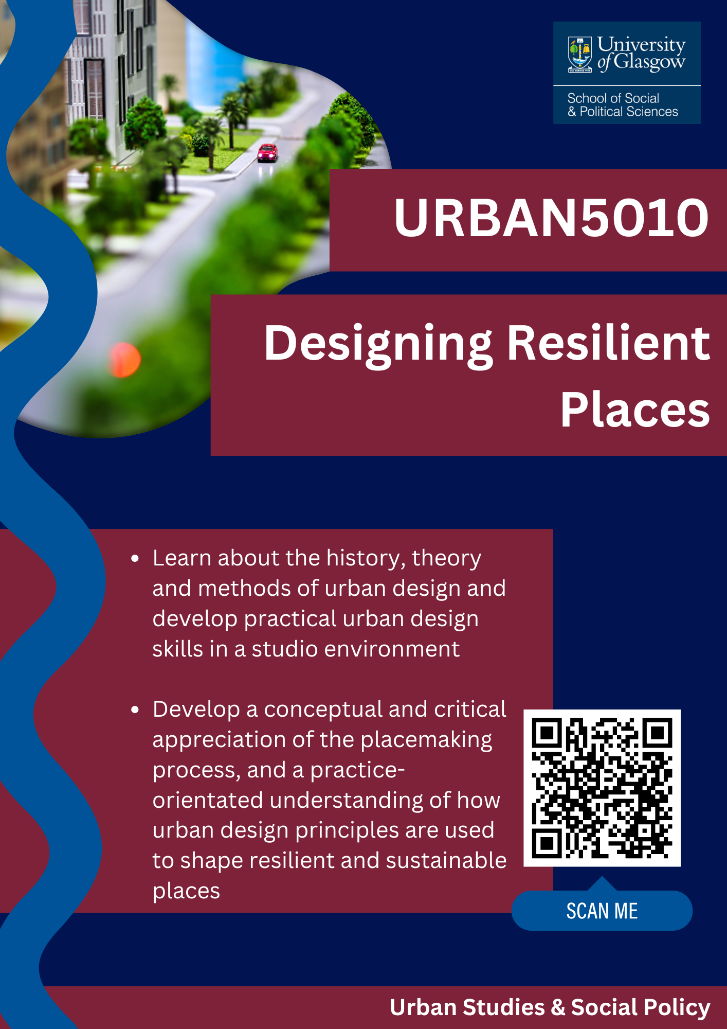Course description for Designing Resilient Places