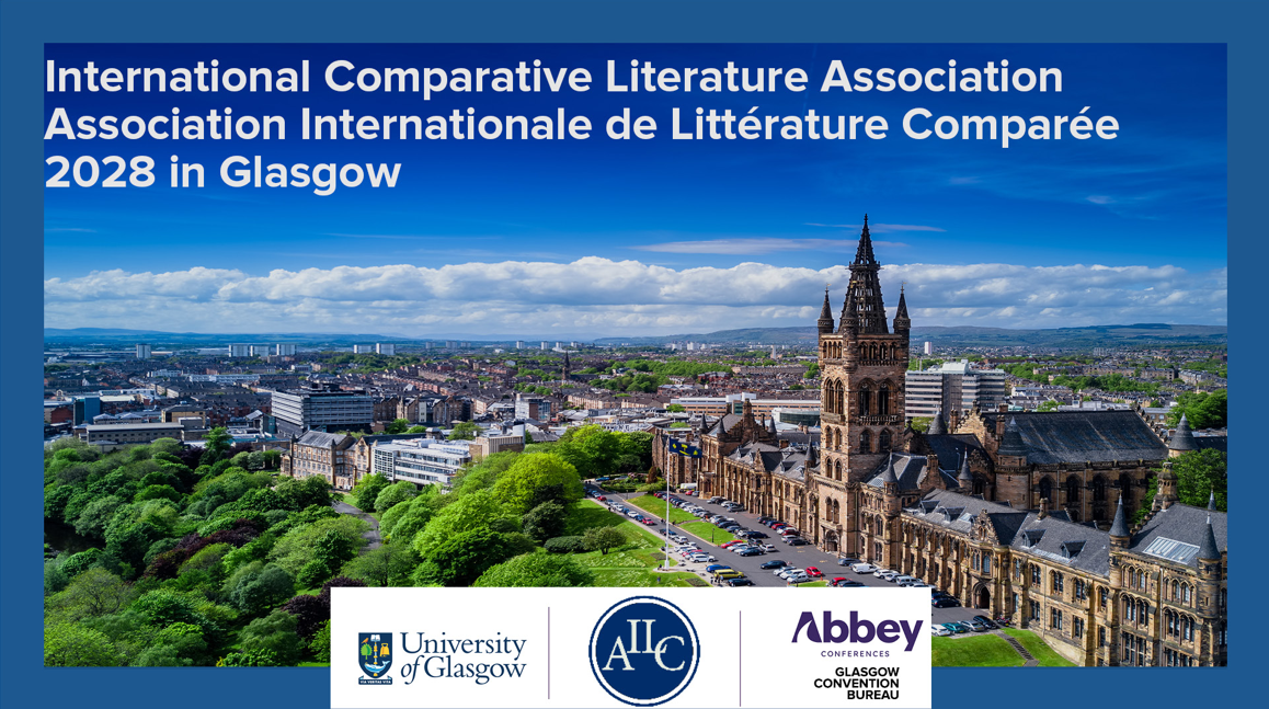 A slide from Glasgow bid to host the International Comparative Literature Association Congress in 2028