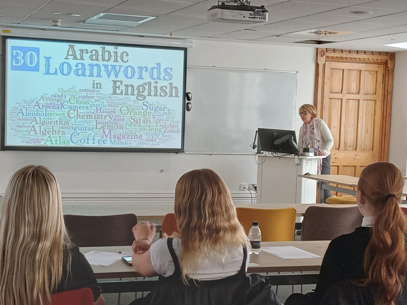 Scottish Students at an SMLC taster session