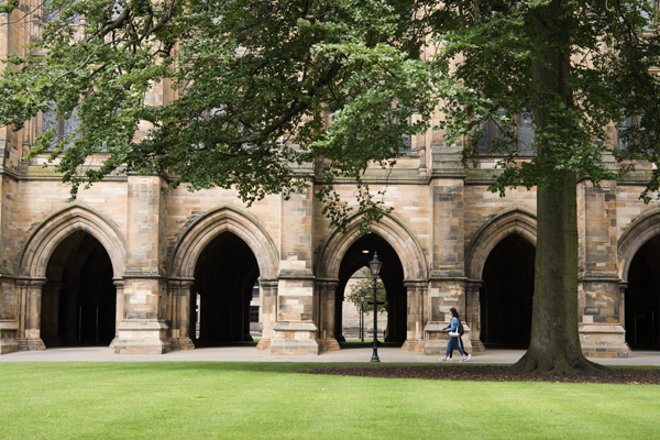 The Cloisters seen from the West Quadrangle