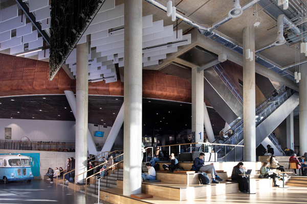 Interior of the James McCune Smith Learning Hub