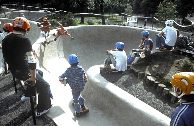 The 'Jaws' bowl, Kelvingrove Park Skatepark. Credit Iain Urquhart with kind permission from North Skateboard Magazine The 'Jaws' bowl (Credit_ Iain Urquhart with kind permission from North Skateboard Magazine)