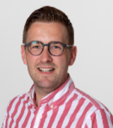 A head and shoulders portrait shot od Dr Calum Bain