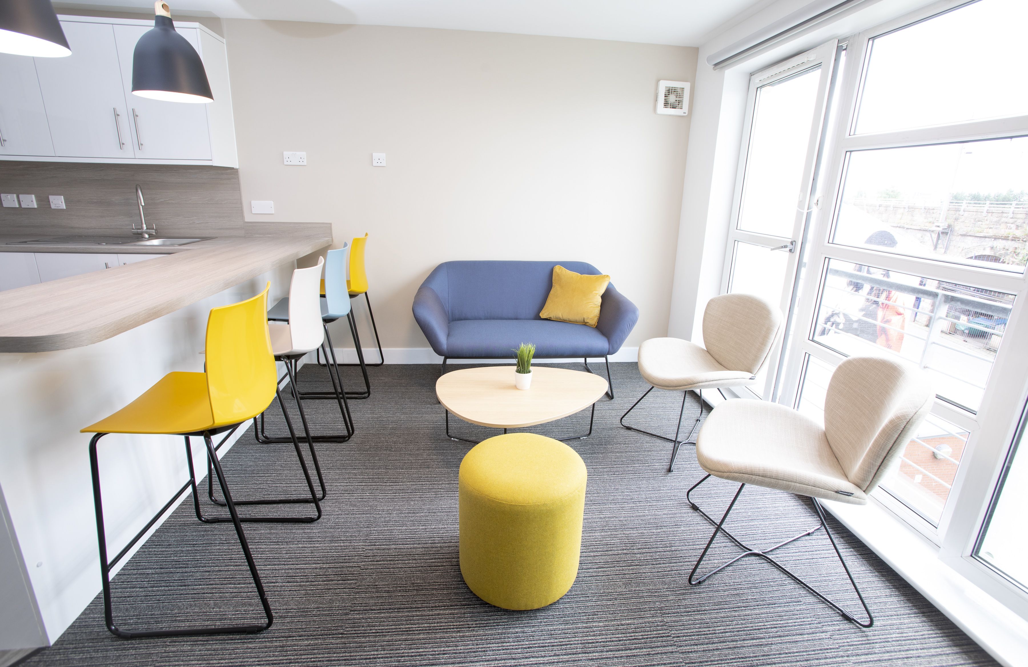 Student Accommodation Seating Area