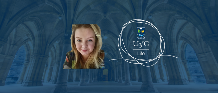 Image of Laura McKissock on a blue background