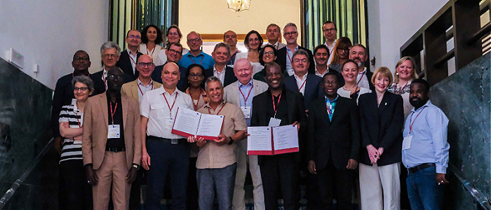 Colleagues from CIVIS member institutions in group photo